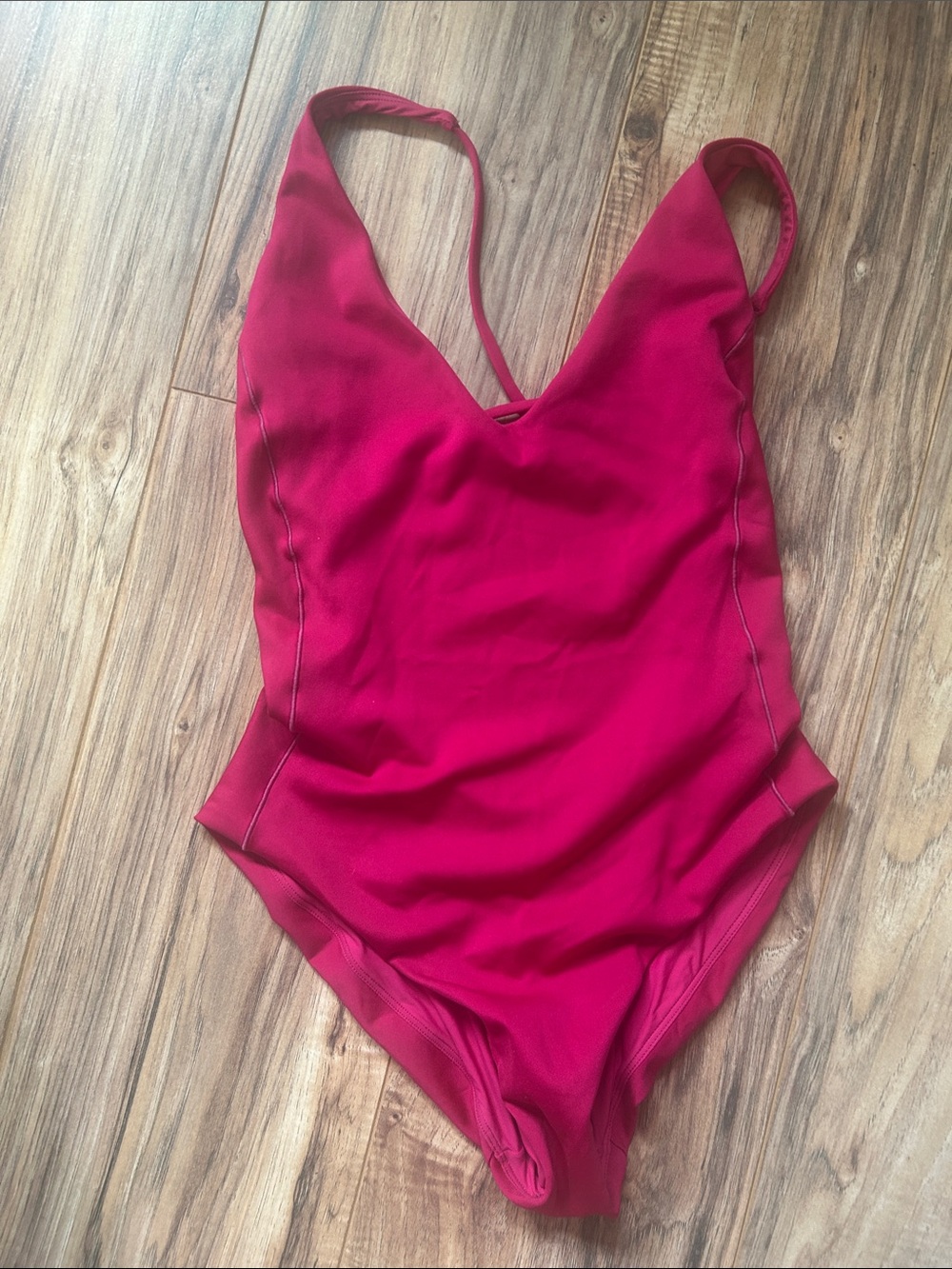 Left On Friday One-Piece Swimsuit in Magenta